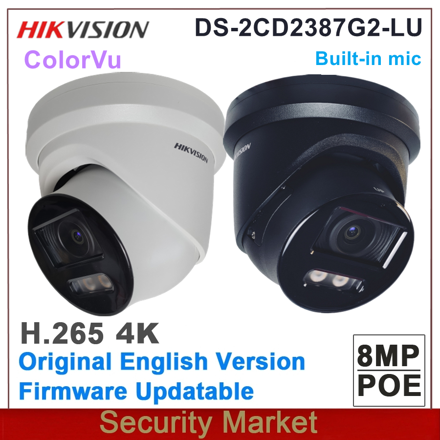  Hikvision DS-2CD2387G2-LU 8MP ColorVu  ͷ..